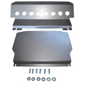 Machter Autoparts Silvery Bash Plates Fit For Mitsubishi Pajero NS NT NW NX Underbody Guard 2006-2022