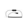 Jabra GN1218 2m AC Attenuation Coiled Cable - Black