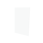 Vistelle 2070 x 1250 x 4mm Salt High Gloss Acrylic Bathroom Panel