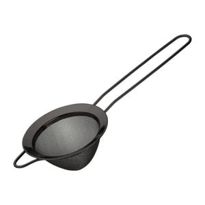 Olympia Mesh Strainer Fine Mesh Gunmetal Barware Gunmetal 36x83x200mm Commercial Cocktail Barware Stainless Steel