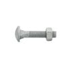 Zenith M8 x 40mm Hot Dipped Galvanised Cup Head Bolt And Nut - Each