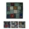 Hand Crafted Beaded Cushion Cover 45 x 45 cm Forest