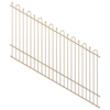 ProtectorAl 1201 - 2400 x 1500mm Primrose Raked 16-30º Loop And Spear Top Pool Fence Panel