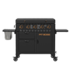 Pit Boss 5 Burner Ultimate Onyx Gas Griddle with Cover