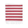 Nicola Spring Turkish Cotton Towel - Red Stripe