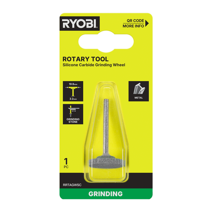 Ryobi Rotary Tool 19.8mm Silicon Carbide Grinding Wheel