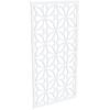 ProtectorAl 300-1200 x 1201-2400mm Satin White/Gloss White Morrocco Unframed Composite Deco Panel