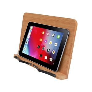 Bamboo Adjustable Reading & Tablet Stand