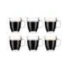 Bodum 0.3 L Transparent Bistro 6 Pcs Coffee Mug, 0.35 L, 12 Oz 1 Pcs