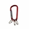 Key Essentials Key Ring Carabiner With 3 Key Rings