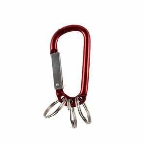 Key Essentials Key Ring Carabiner With 3 Key Rings