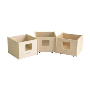 Jooyes Kids Movable Storage Bins - Set Of 3 - 37.5cm | Storage Box | 33cm