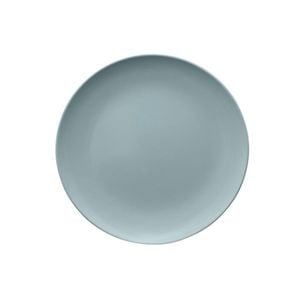 Colour Melamine Dinner Plate Duck Egg 25x25x2cm Blue Serroni
