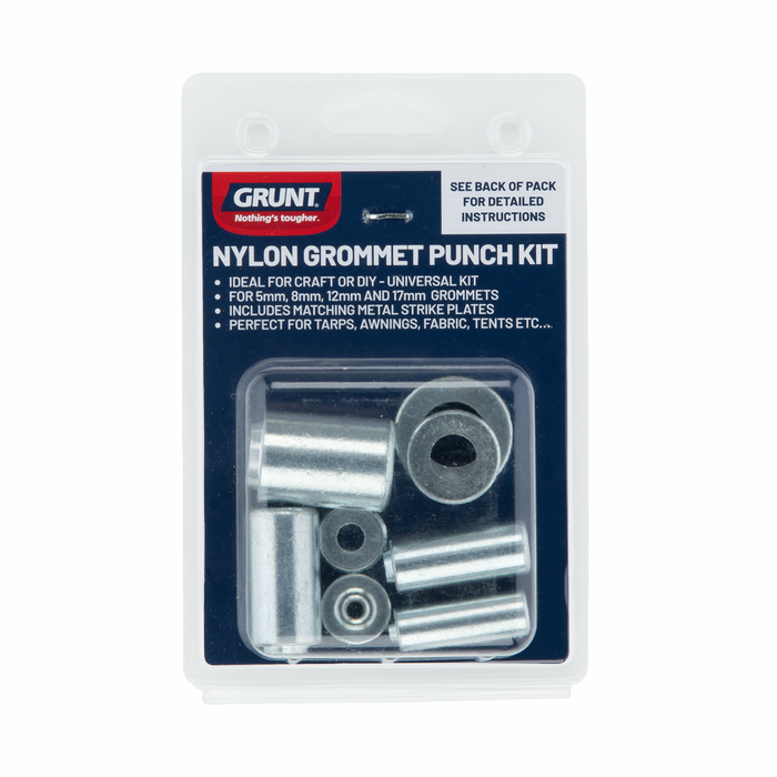 Grunt Nylon Grommet Punch Tool Kit