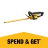 DeWALT 18V XR 55cm Hedge Trimmer - Bare Unit