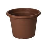 Respect 60cm Terracotta Lightweight Plastic Cylinda Planter