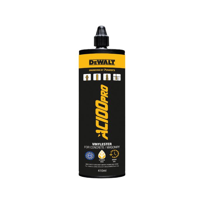 DeWALT Pro Vinylester For Concrete / Masonry AC100-PWR