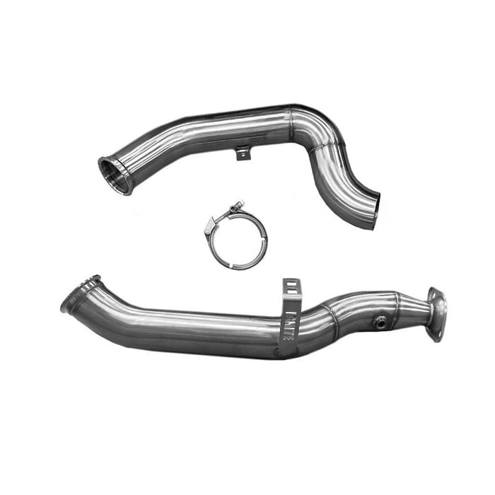 Ignite Exhausts DPF Back for Toyota Landcruiser 79 series 4" Side Exit Stainless Steel