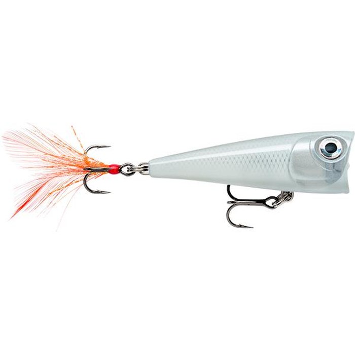 Rapala XLight Finesse Pop 4cm Hard Body Topwater Fishing Lure Pearl White