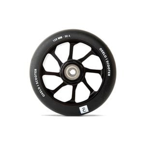 Decathlon - 120 Mm Alu Core Pu Freestyle Scooter Wheel - Black - One Size