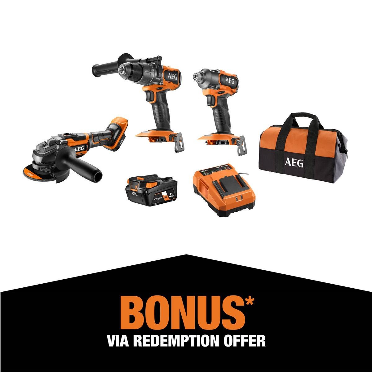 Aeg cordless combo kit sale