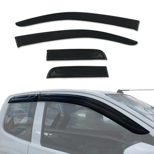 AUSGO Luxury Weather Shields for Holden Colorado RG Series Extra Cab 2012-2020 Weathershields Window Visors Wind Deflectors