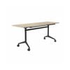 Olg Modulus Flip Table Full Black Frame New Oak Ravine Top L1800mm X W600mm