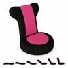 Costway Floor Lazy Sofa Chair 19 Position Adjustable Seat Cushion Pink