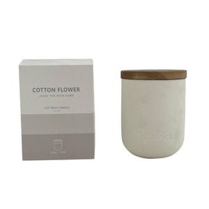 Ceramic Jar Candle - Cotton Flower - 340g