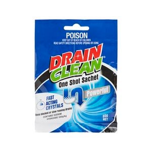 Drain Clean 60g Crystal One Shot Sachet