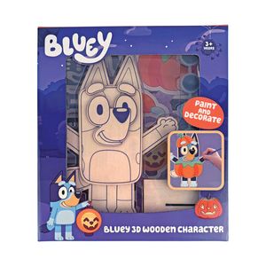 Bluey 3D Wooden Character