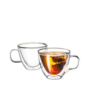 Avanti Sienna Twin Wall Glass 250ml Set of 2