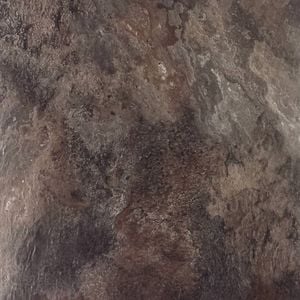 Ideal Winton 457 x 457mm Charcoal Brown Slate Self Stick Vinyl Tile