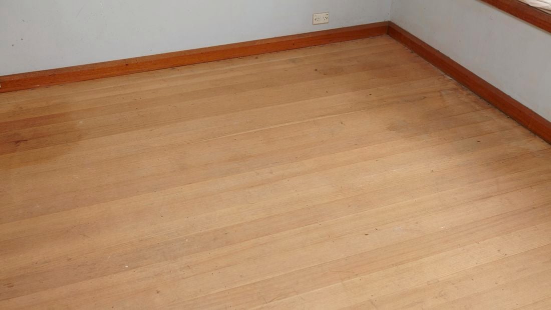 Timber floors.