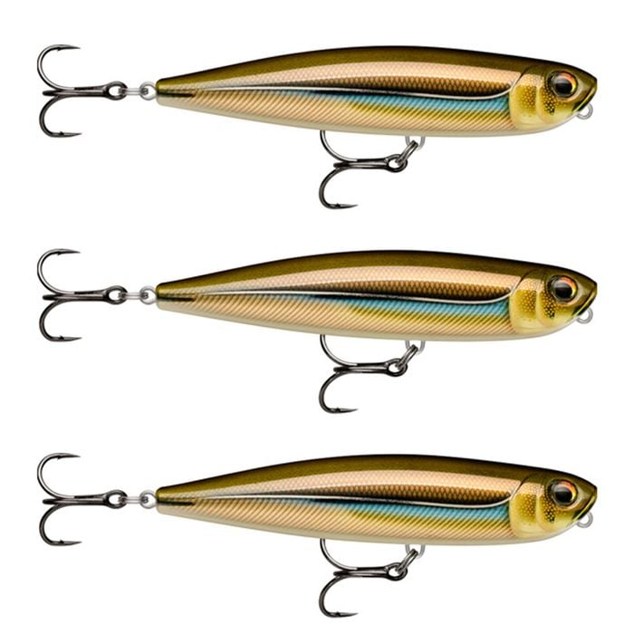 3x Rapala 8.5cm Precision Xtreme Pencil Freshwater Fishing Lure -Smelt on Beach
