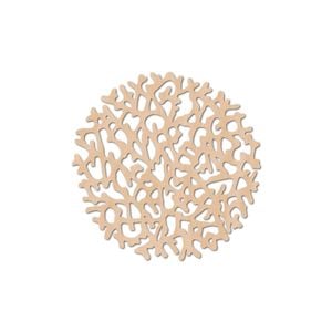 Nord Deco Wooden Coaster Kitchen Decor 10x10cm - Maze