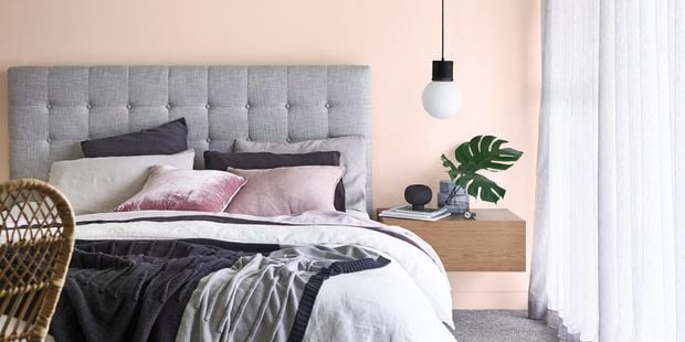 DIY - Header - Paint a master bedroom feature wall in one weekend