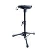 Hercules 2-Way Steel Adjustable/Foldable Low Brass Stand w Carry Bag Black