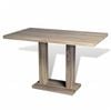 New Dining Table Kitchen Furniture Timber Oak Sticker 117x67cm Rectangle