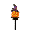 Galah Halloween Pumpkin With Hat Solar Pathway Light