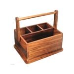 Acacia Wood Bbq Caddy