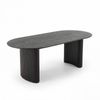 Elbasan 220cm Dining Table Black