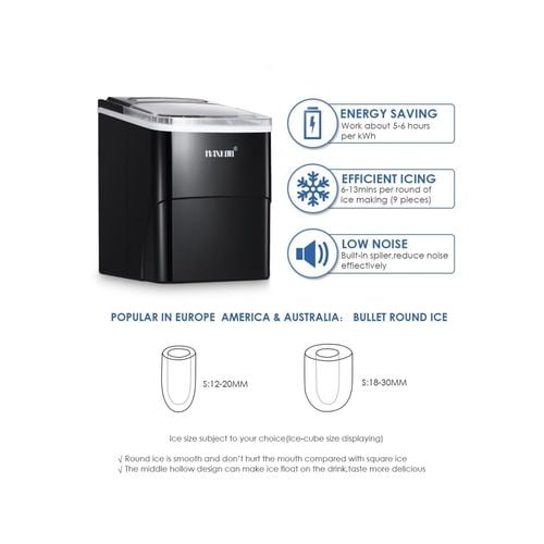 Sunbeam 12kg ice maker SIM-12 BLACK main image 0