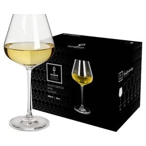 Argon Tableware Knightsbridge Crystal White Wine Glasses - 500ml - Pack Of 24