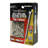 Bremick Ultrafast 10g x 50mm Stainless Steel 316 T20 Trim Head -500 Pack 