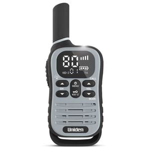 Uniden Uh45 Max Uhf Cb Hh Radio W Kid Zone Plus - Grey