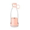 NNEOBA Electric Juicer Cup 6-Blade USB Portable Mini Blender Pink