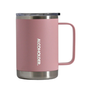 TANKD Insulated Mug with handle - 475ml (16oz) Matte Blush Pink