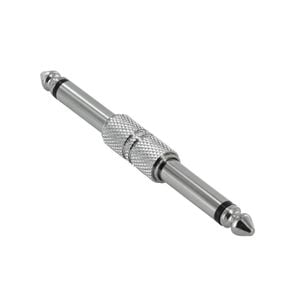 6.35mm 1/4" Mono Instrument Lead Cable Connector Plug to Join Effects Pedals