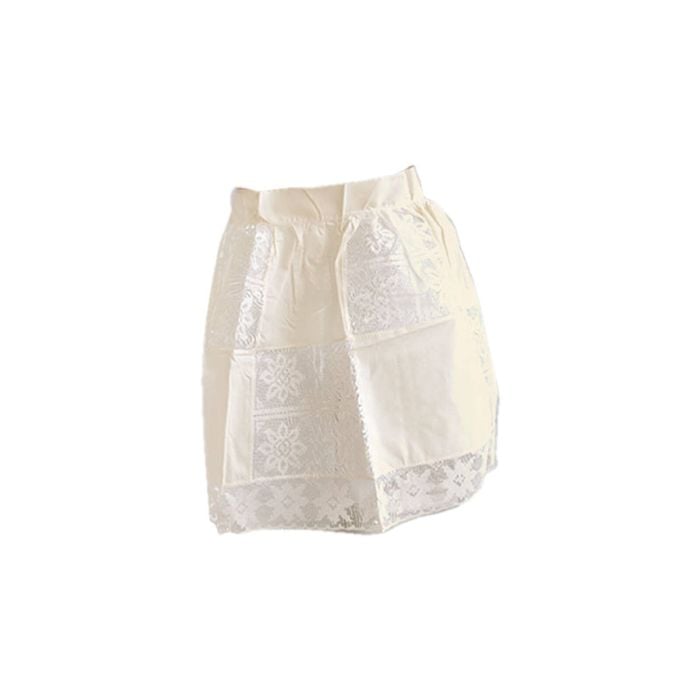 Bloomington Army and Navy Lace Apron Cream